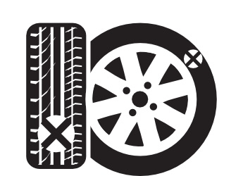 Neumáticos Polfran icono freno